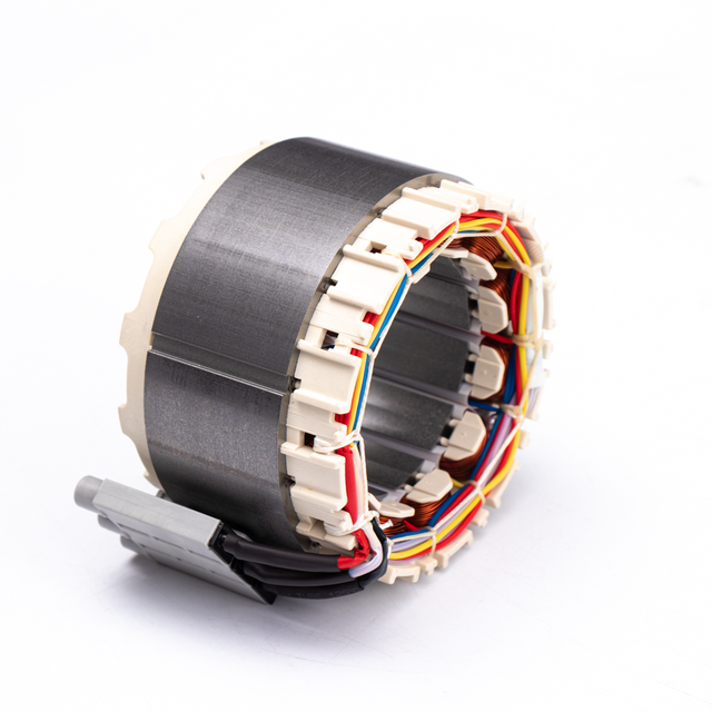 Elektrikli Kompres&ouml;r ve Pompa Motorları i&ccedil;in 94–98 mm Konsantre Sargı Statoru ve Rotoru (0-800V)